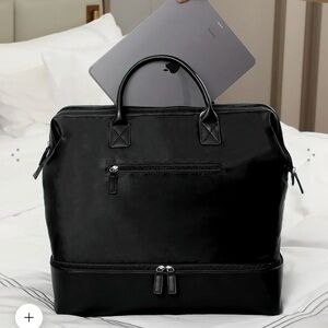 🖤 NOBL Black Weekender Travel Bag – NIB – $168 Retail